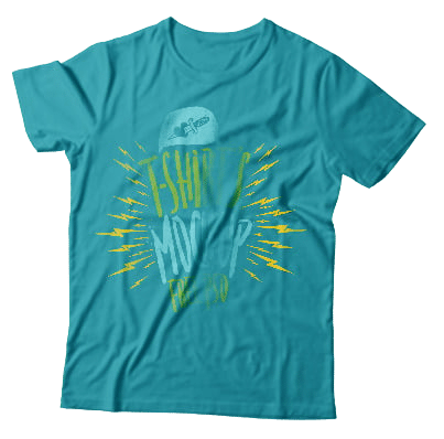 Sky Blue T-Shirt round Neck Unisex